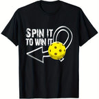 “Spin to Win” Pickleball Tee