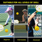 Pickleball Balls (6-Pack with Bag, USAPA)