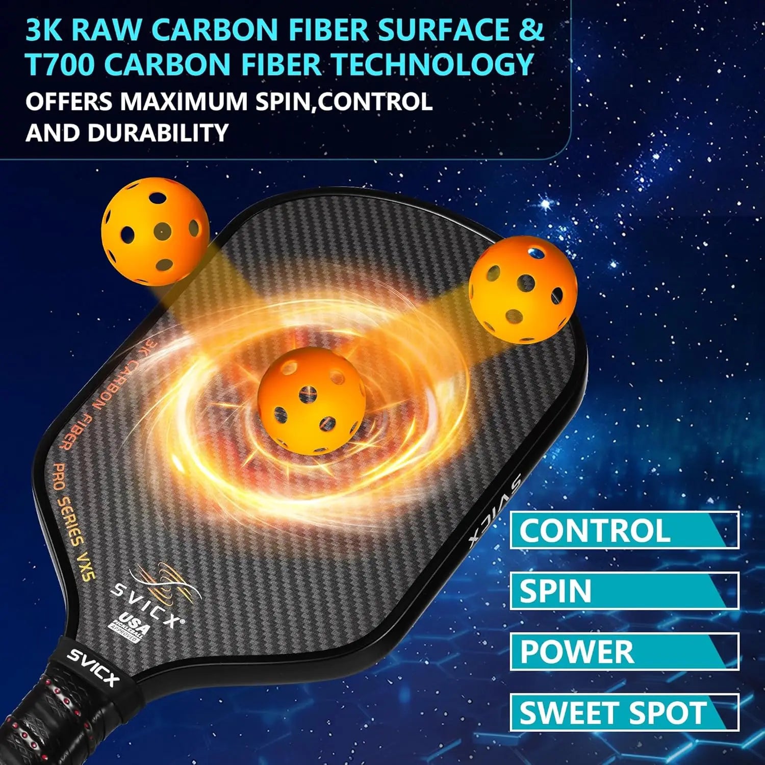 Carbon Paddle (16mm Pro Control)