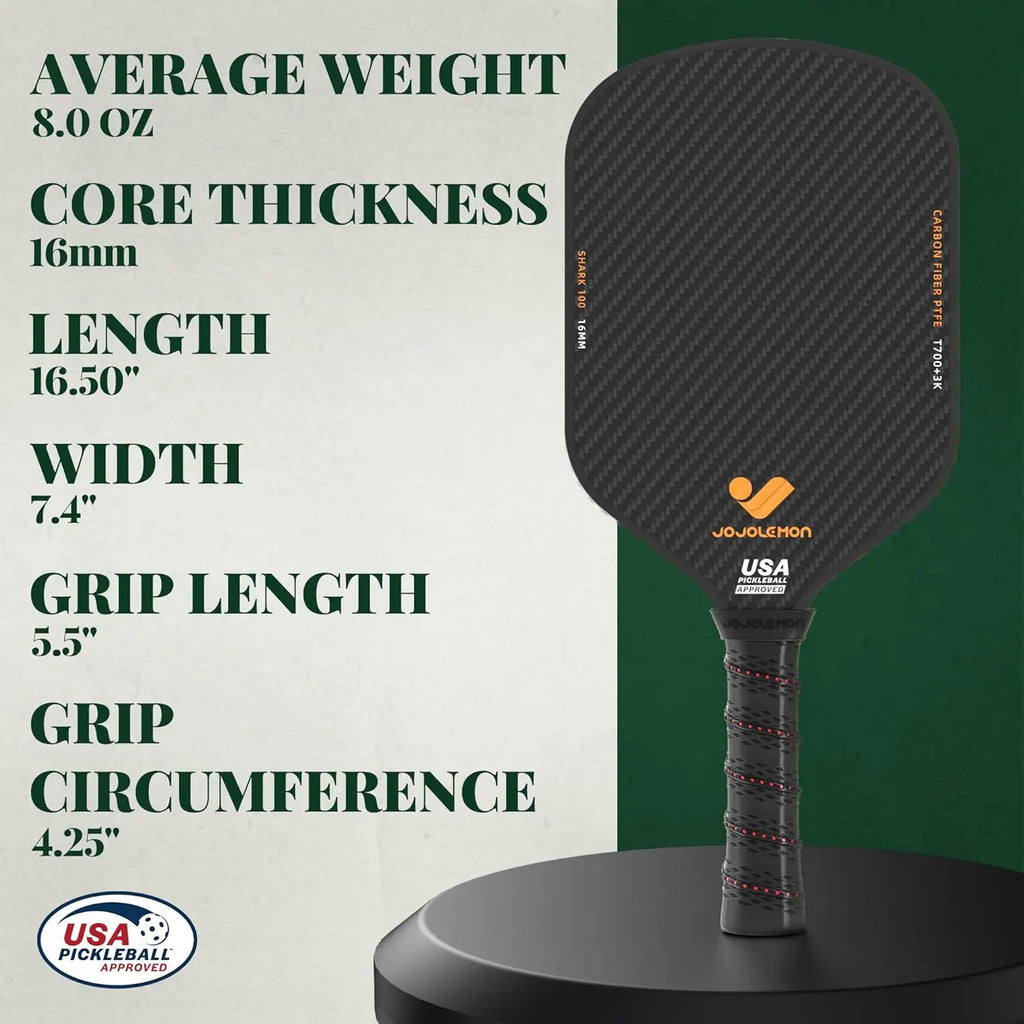 Carbon Fiber Paddle (16mm Shark Core)