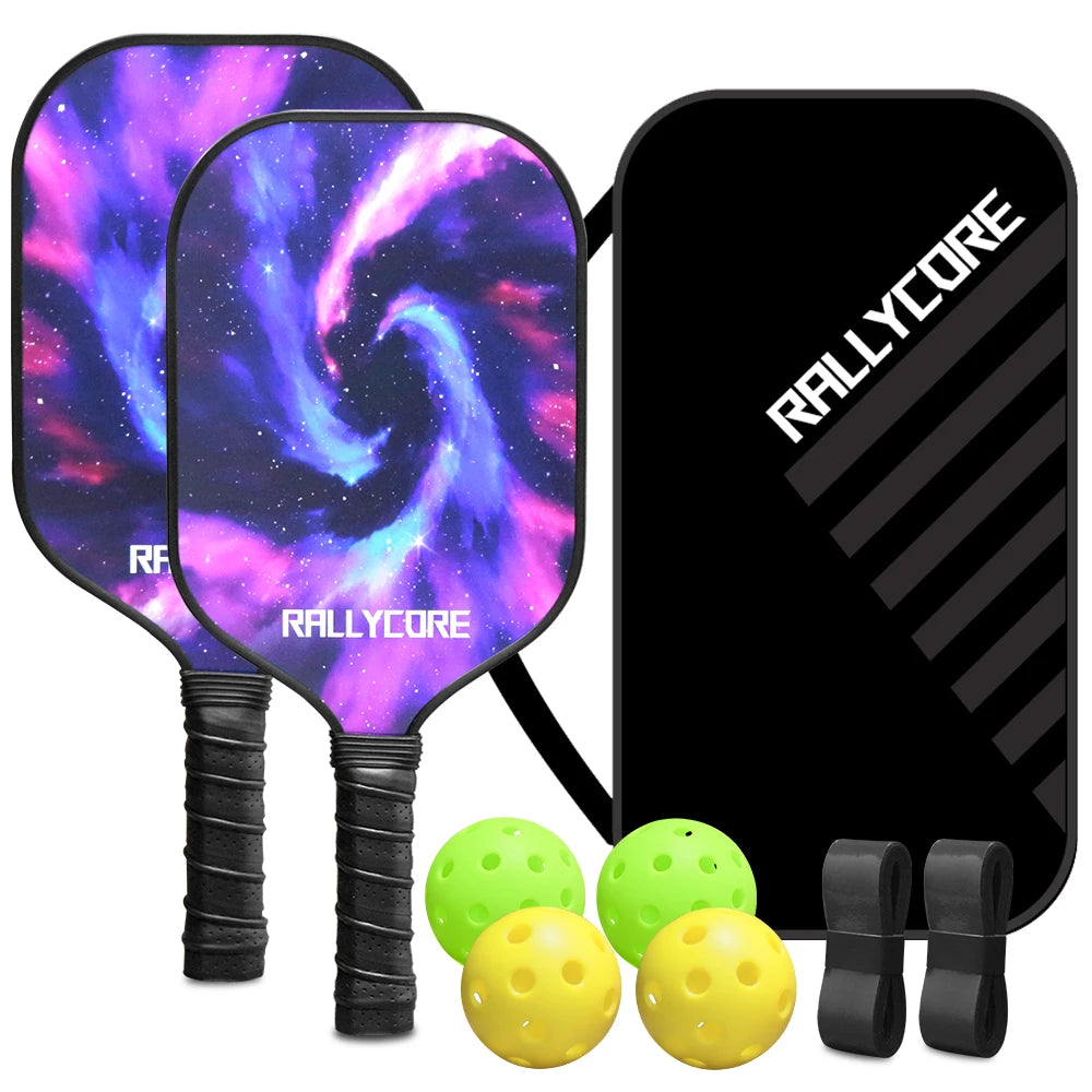 USAPA Paddle Set (2 Paddles + 4 Balls & Bag)