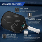 USAPA Carbon Paddle (High Spin Grip)