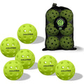 Pickleball Balls (6-Pack, Indoor/Outdoor)