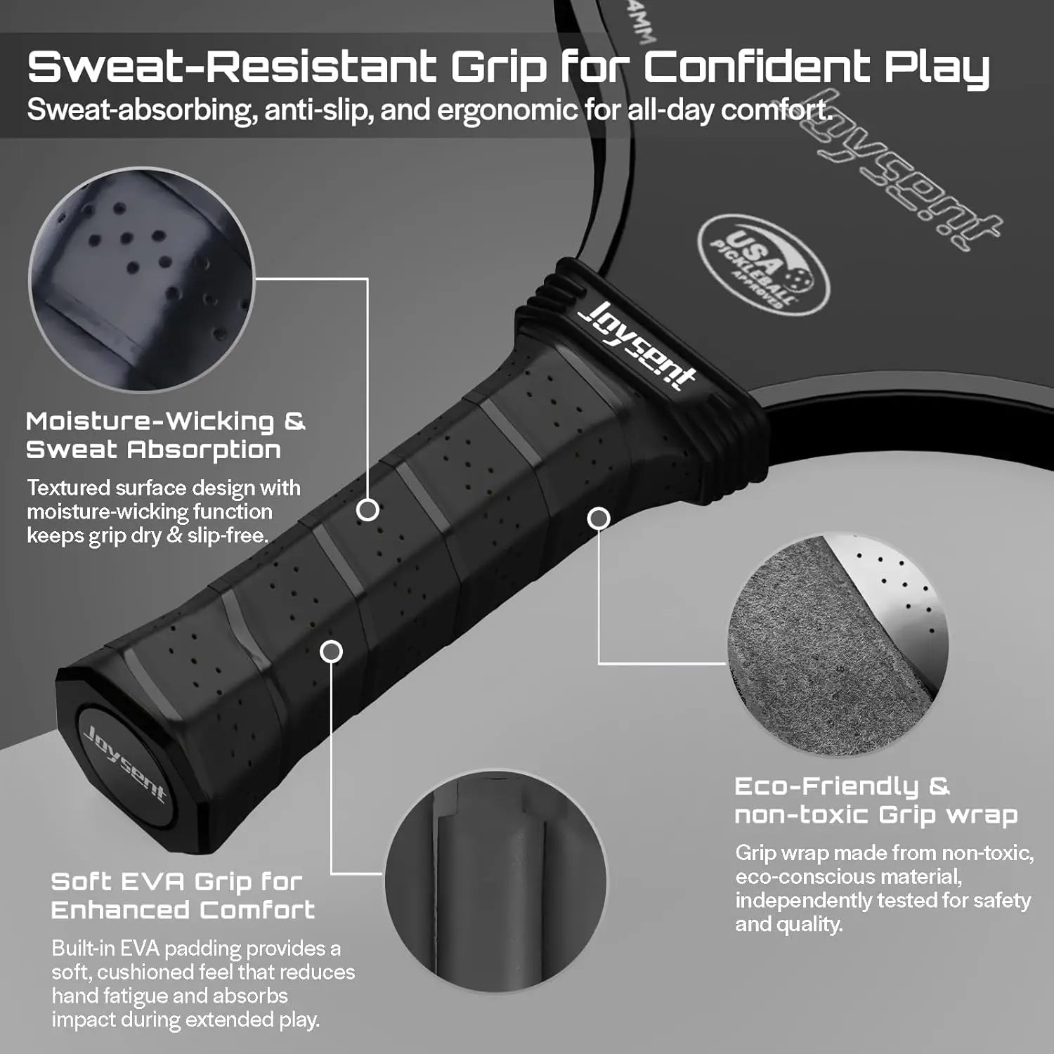 Carbon Fiber Paddle Set (2 Paddles + Balls)