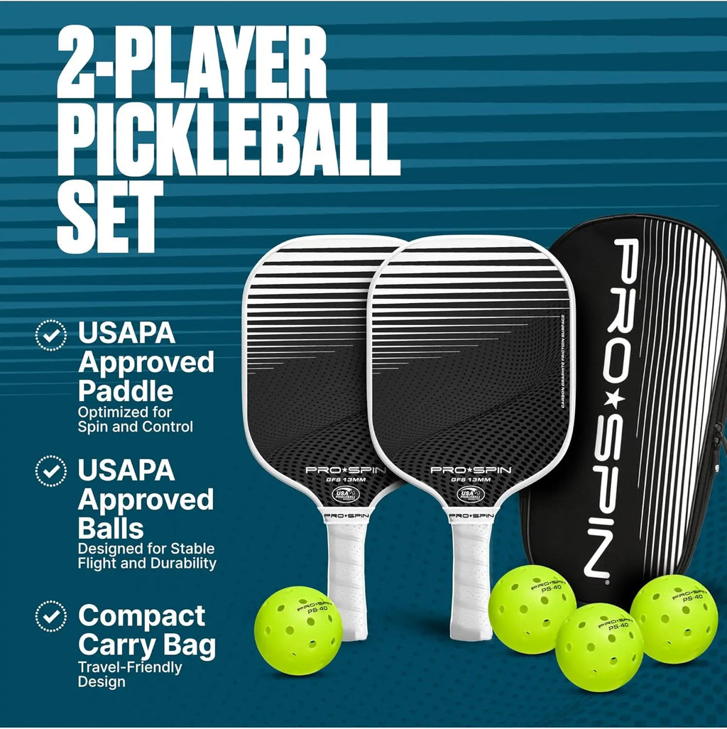 Carbon Fiber Paddle Set (Lightweight + Kit)