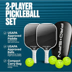 Carbon Fiber Paddle Set (Lightweight + Kit)