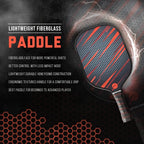 Fiberglass Paddle Set (2 Paddles + Balls & Bag)
