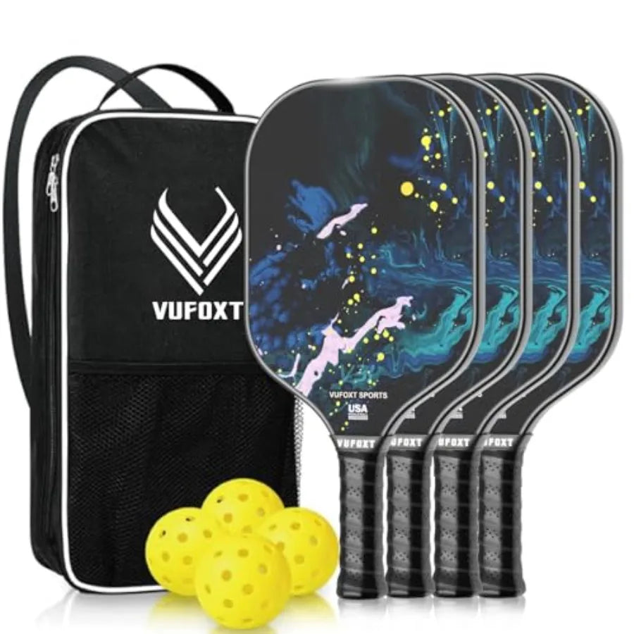 USAPA Carbon Fiber Paddle Set (2/4 Options)