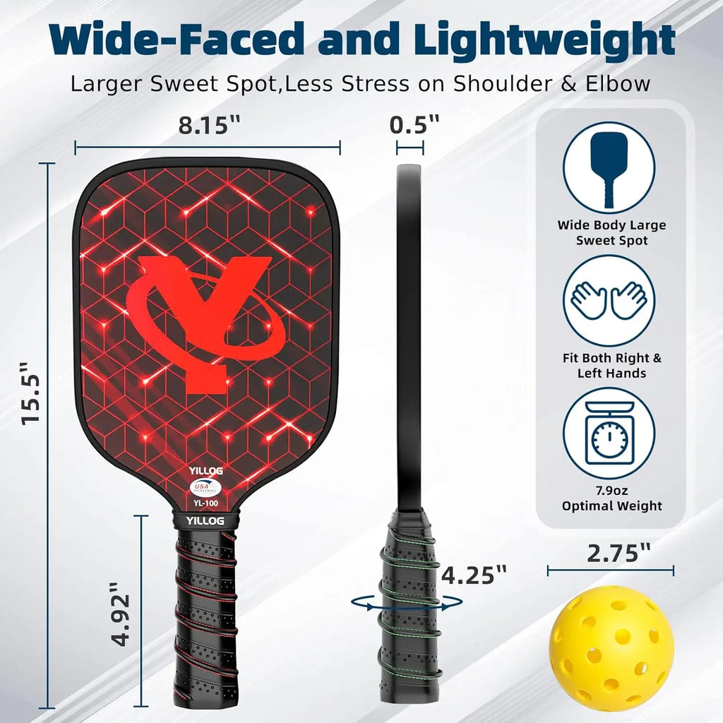 USAPA Paddle Set (4 Paddles + Full Kit)