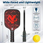 USAPA Paddle Set (4 Paddles + Full Kit)
