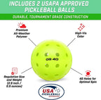 USAPA Fiberglass Paddle (Single/2/4 Pack)