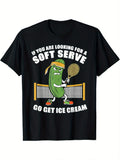 Men’s “Soft Serve” Pickleball Tee
