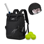 Tennis & Pickleball Backpack (2 Rackets + Shoe Compartment)