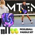USAPA Paddle Set (2 Paddles + 4 Balls & Bag)