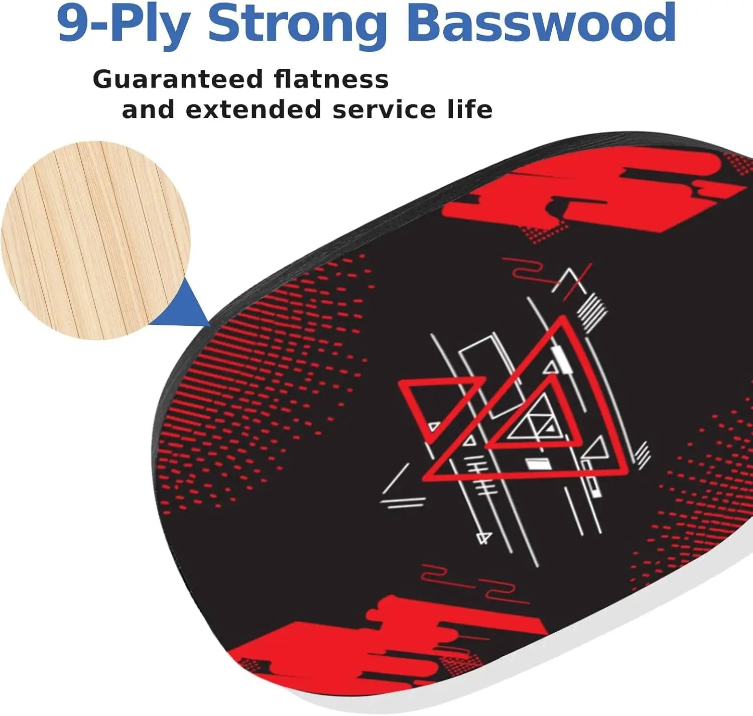 Pickleball Starter Set (4 Wood Paddles + Kit)