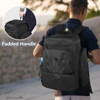 Pickleball Paddle Backpack (4 Rackets + Shoe Compartment)