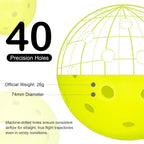 Outdoor Pickleball Balls (USAPA, High-Vis)