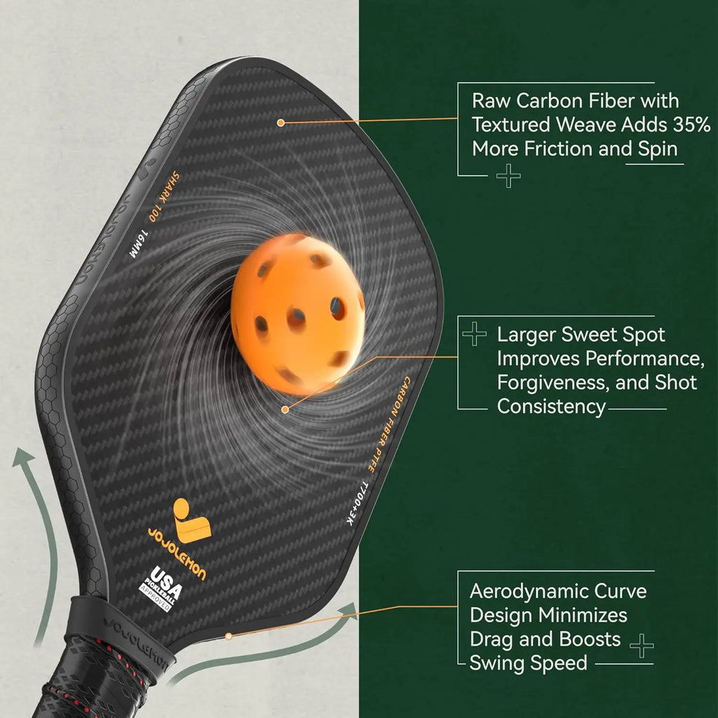 Carbon Fiber Paddle (16mm Shark Core)