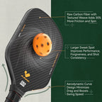 Carbon Fiber Paddle (16mm Shark Core)