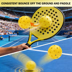 KOOMADE Pickleball Balls (8/16 Pack, 40-Hole)
