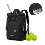Tennis & Pickleball Backpack (2 Rackets + Shoe Compartment)