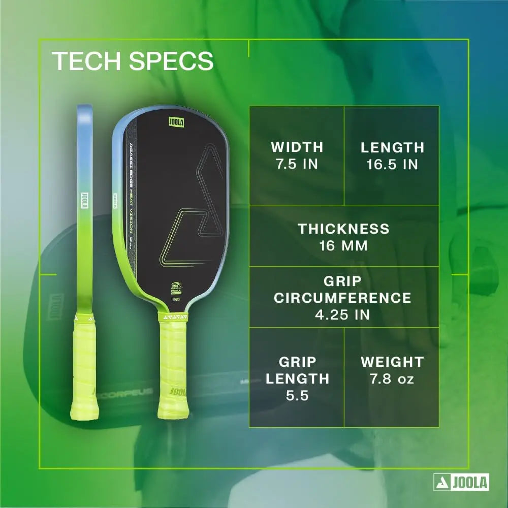 16mm Carbon Paddle (Extended Sweet Spot)
