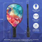 Lightweight Pickleball Paddle Set (Complete Kit)