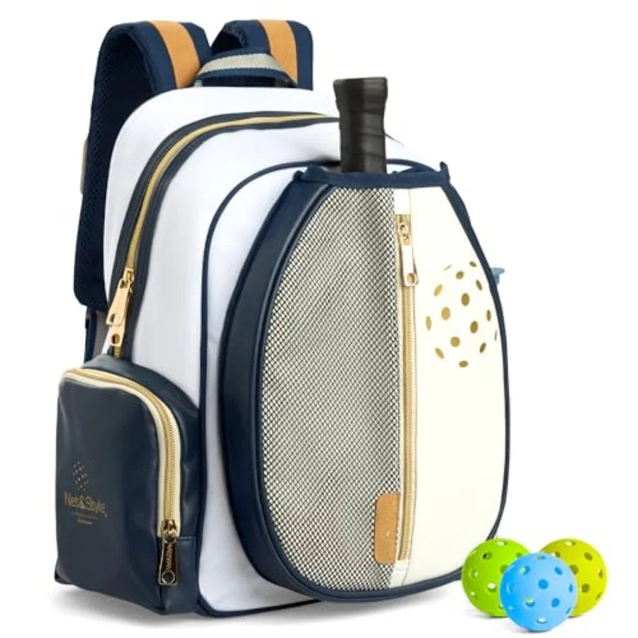 Pickleball Backpack (Large Capacity + Bottle Holder)