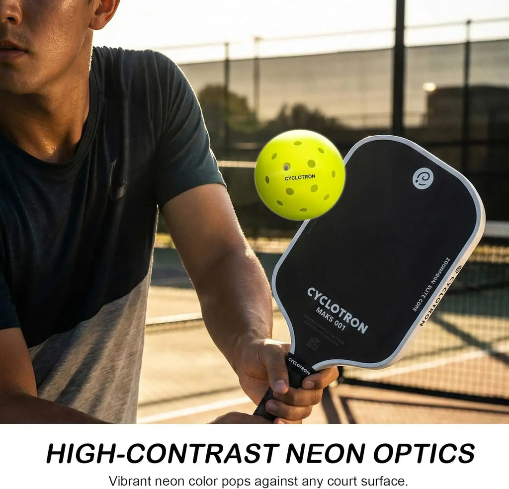 Outdoor Pickleball Balls (USAPA, High-Vis)