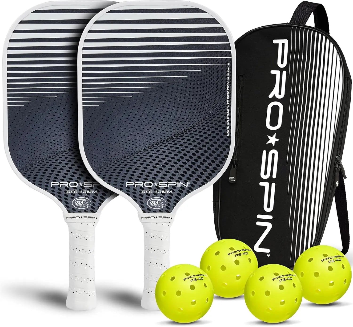 Carbon Fiber Paddle Set (Lightweight + Kit)