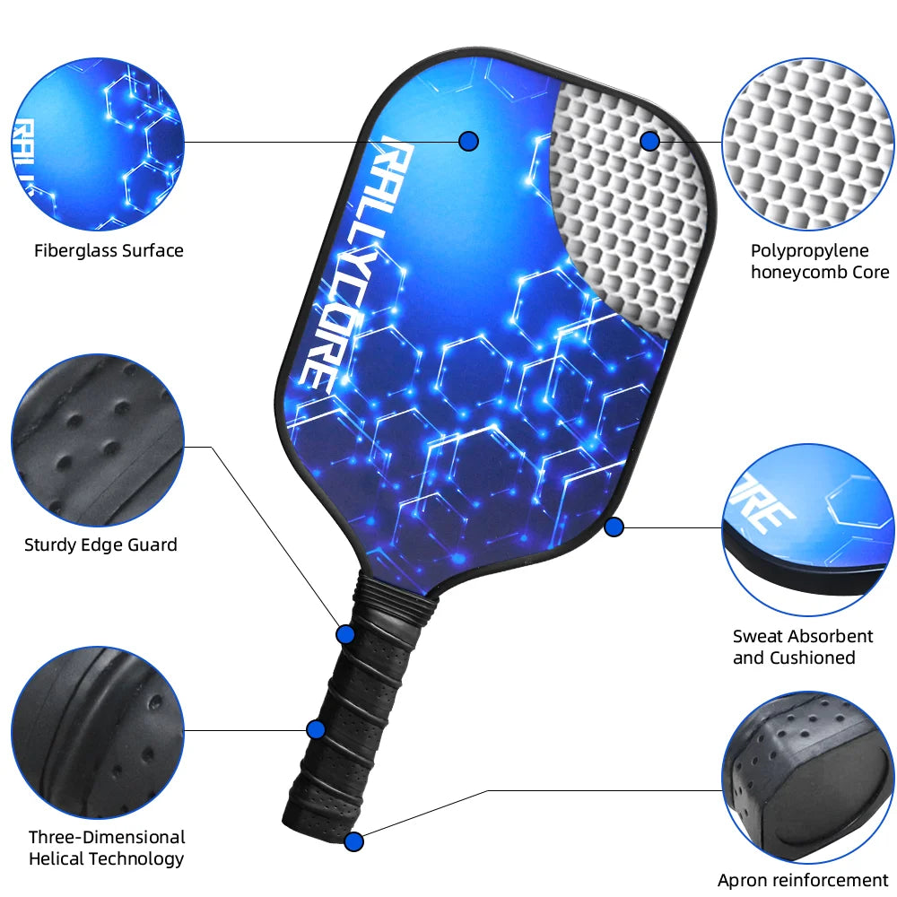 Fiberglass Paddle Set (2 Paddles – Friction Surface)
