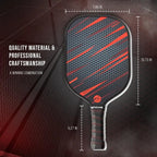Fiberglass Paddle Set (2 Paddles + Balls & Bag)