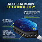 Carbon Fiber Paddle (Raw Surface, USAPA Approved)