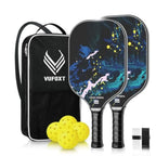 USAPA Carbon Fiber Paddle Set (2/4 Options)