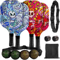 Beginner Paddle Set (4 Wood Paddles + Kit)