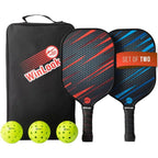 Fiberglass Paddle Set (2 Paddles + Balls & Bag)