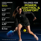 Carbon Fiber Paddle (Raw Surface, USAPA Approved)