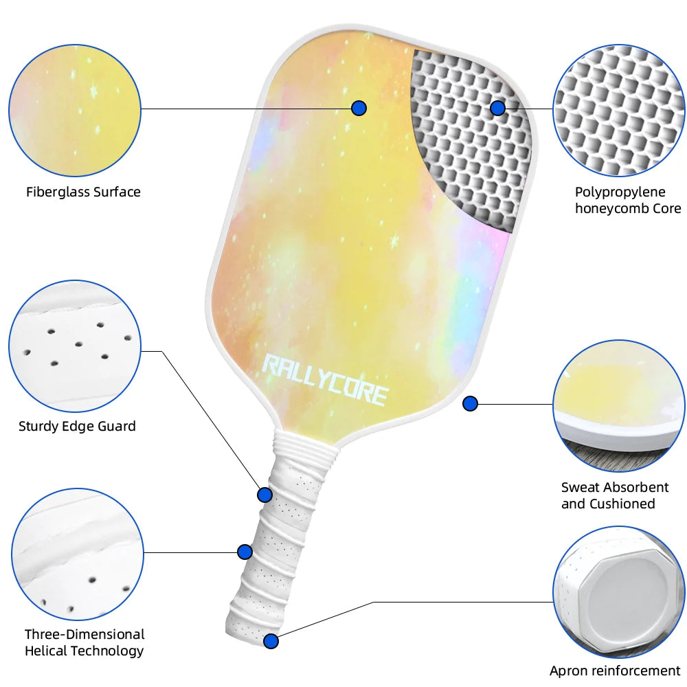 Honeycomb Core Paddle Set (2 Paddles + Kit)