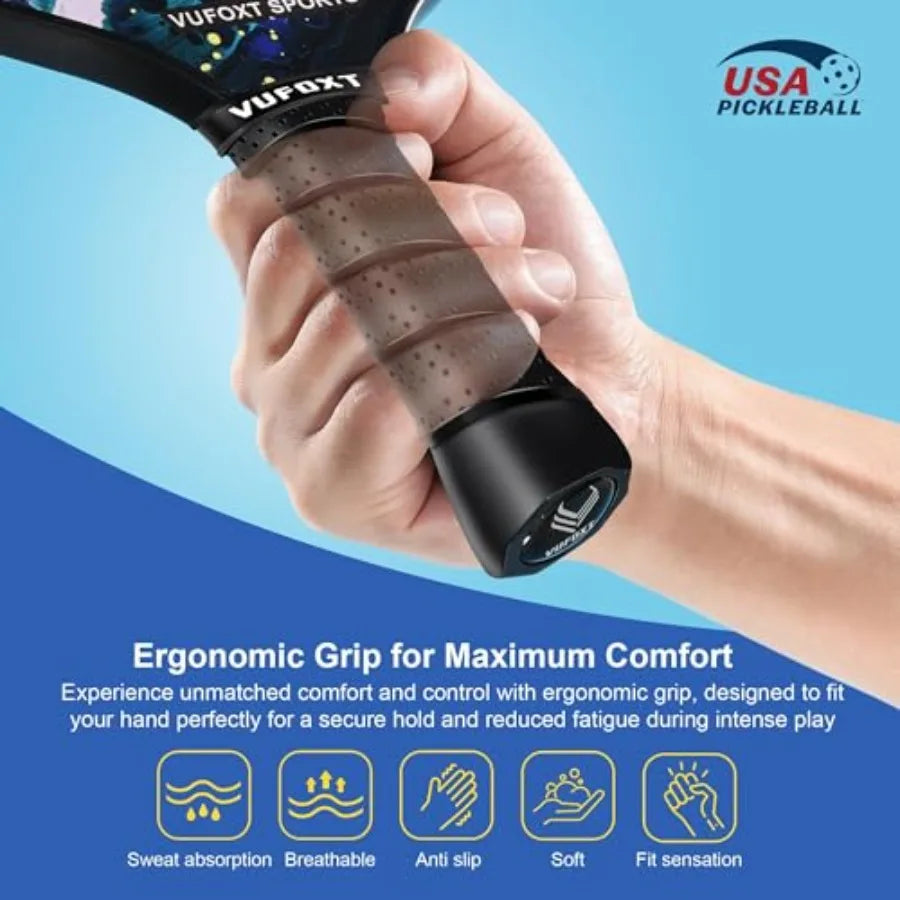 USAPA Carbon Fiber Paddle Set (2/4 Options)
