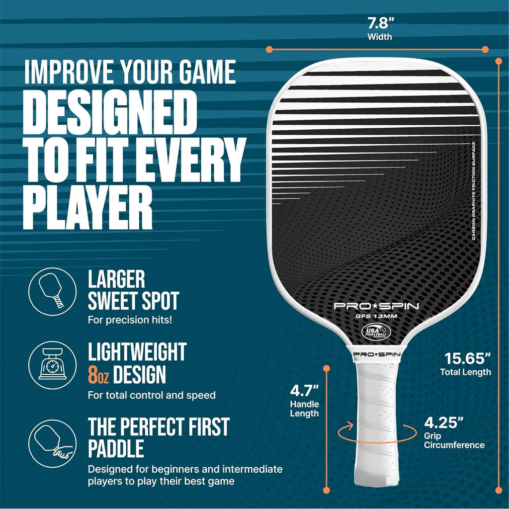 Carbon Fiber Paddle Set (Lightweight + Kit)