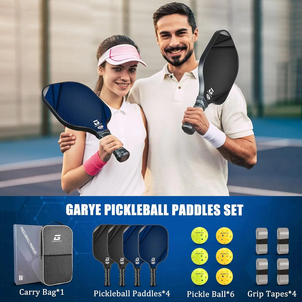 Carbon Fiber Paddle Set (4-Pack + Kit)