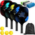 Pickleball Starter Set (4 Wood Paddles + Kit)