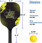 Pickleball Starter Set (4 Wood Paddles + Kit)