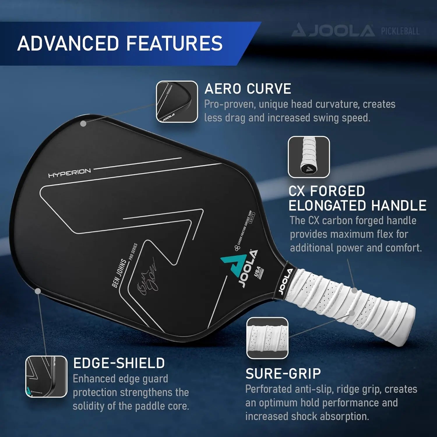 Pro Carbon Fiber Paddle (Spin & Control)