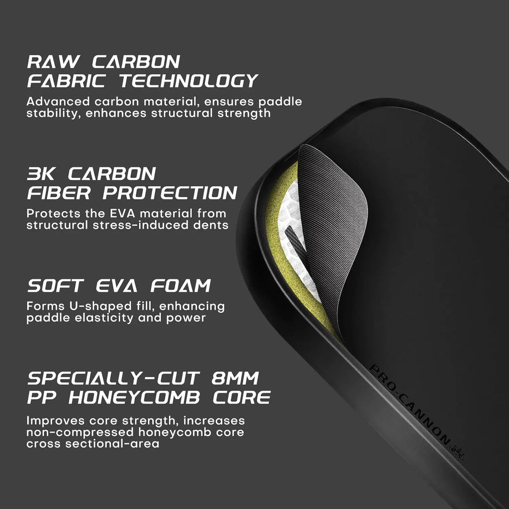 T700 Carbon Fiber Paddle (16mm, Thermoformed)