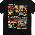 Funny Pickleball Pledge Tee