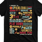 Funny Pickleball Pledge Tee