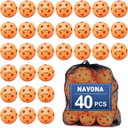 Indoor Pickleball Balls (40 Pack, USAPA)