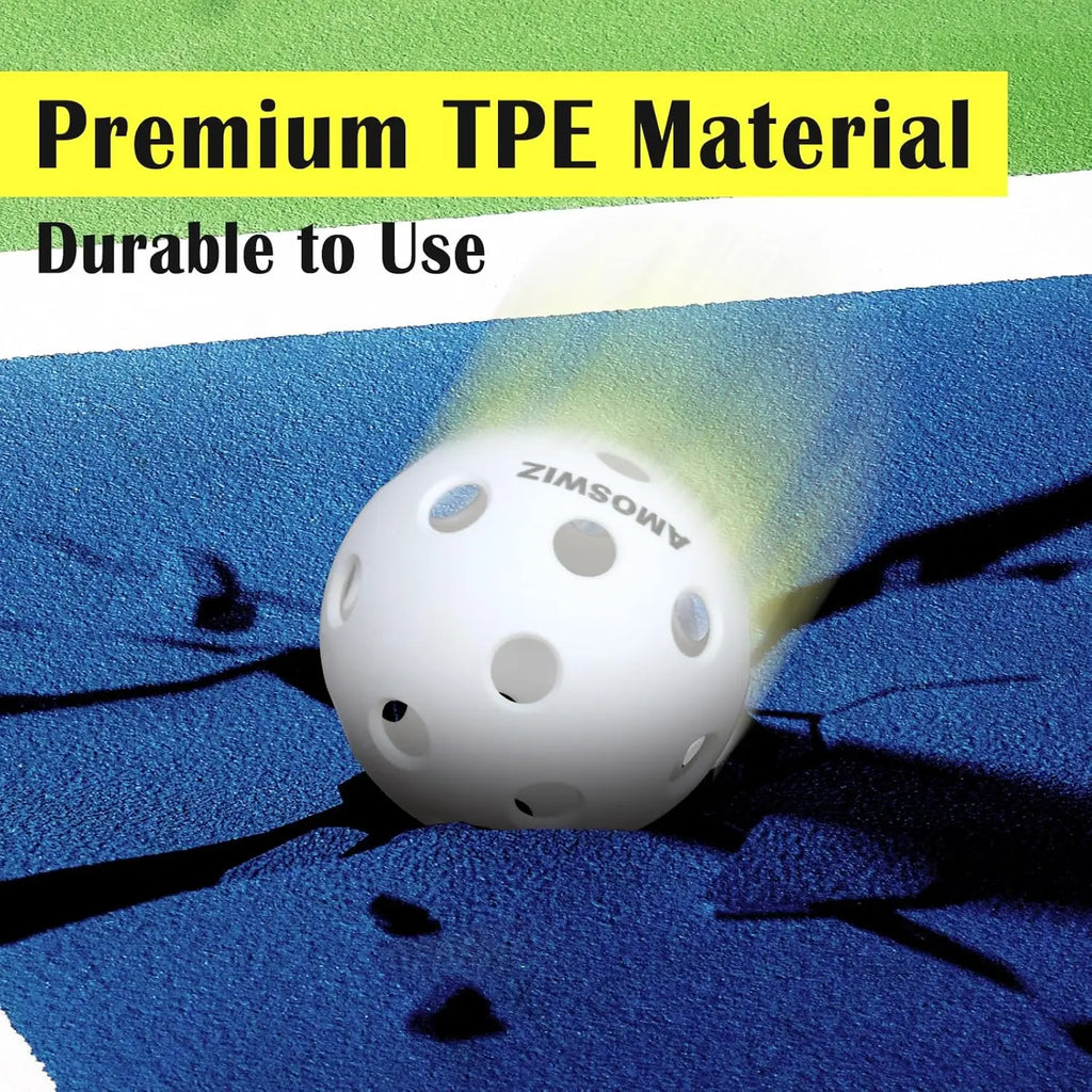 Indoor Pickleball Balls (6-Pack, USAPA)