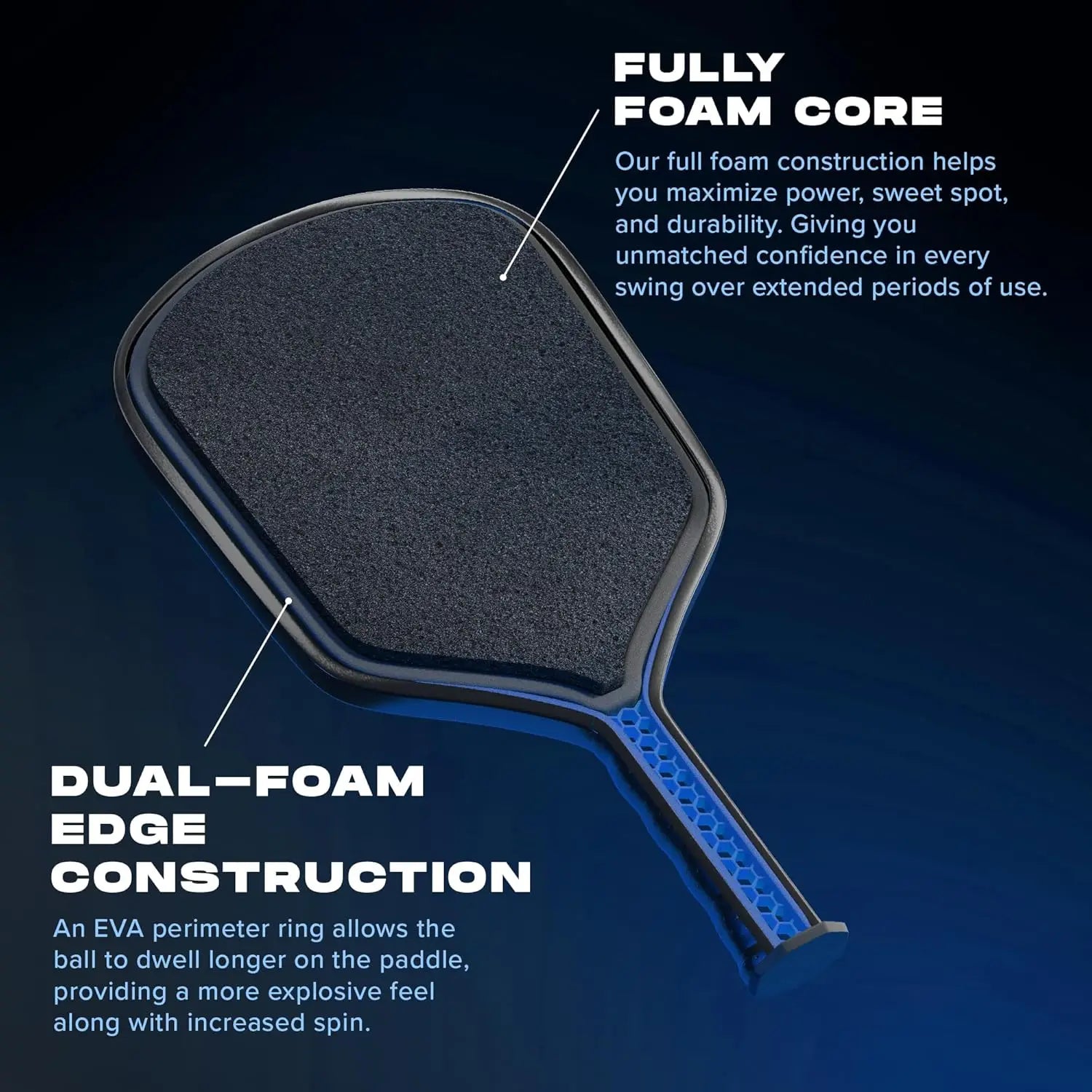 16mm Foam Core Paddle (With Cover)